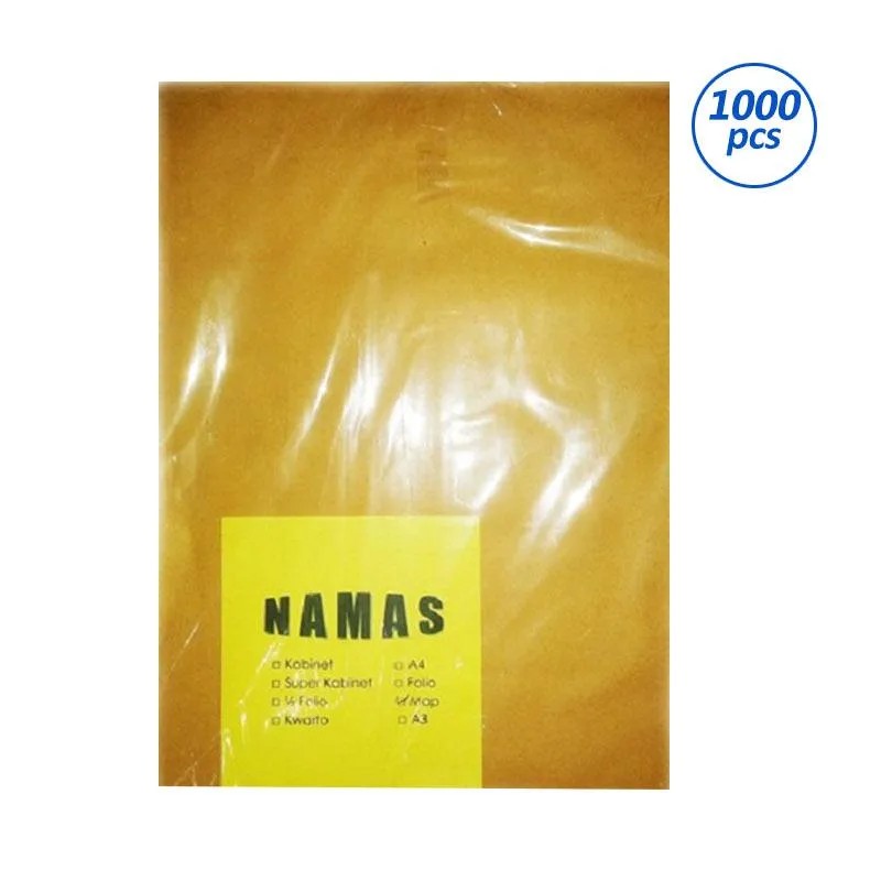 Amplop Coklat MAP NAMAS