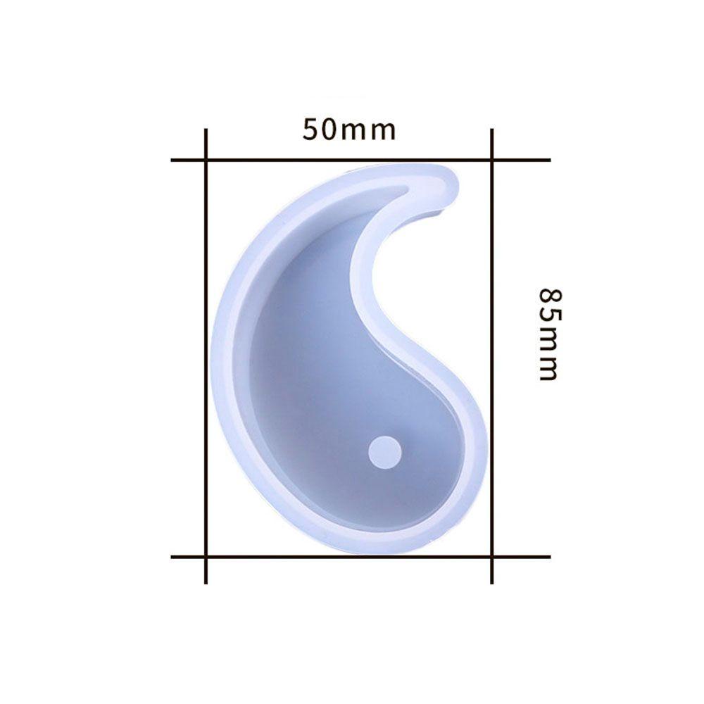 Nanas Tai Chi Art Kreatif Untuk Membuat Lilin Clay Tools Home Decor Epoxy Resin Mold Yin Yang Candle Mold