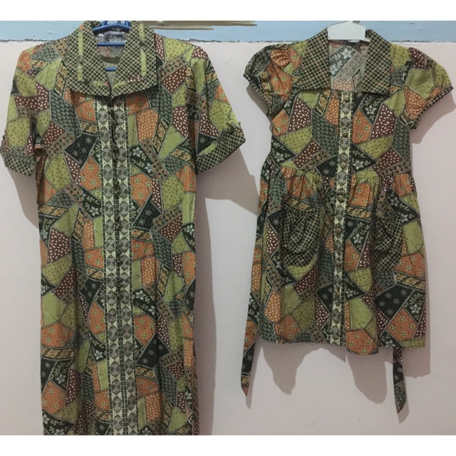 Preloved Batik Keris Couple Mama dan Anak Perempuan