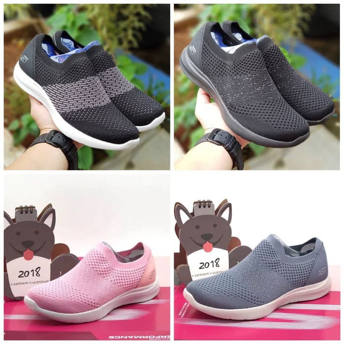 Skechers Premier Women Class Slip On Sepatu Wanita Slip On Original -