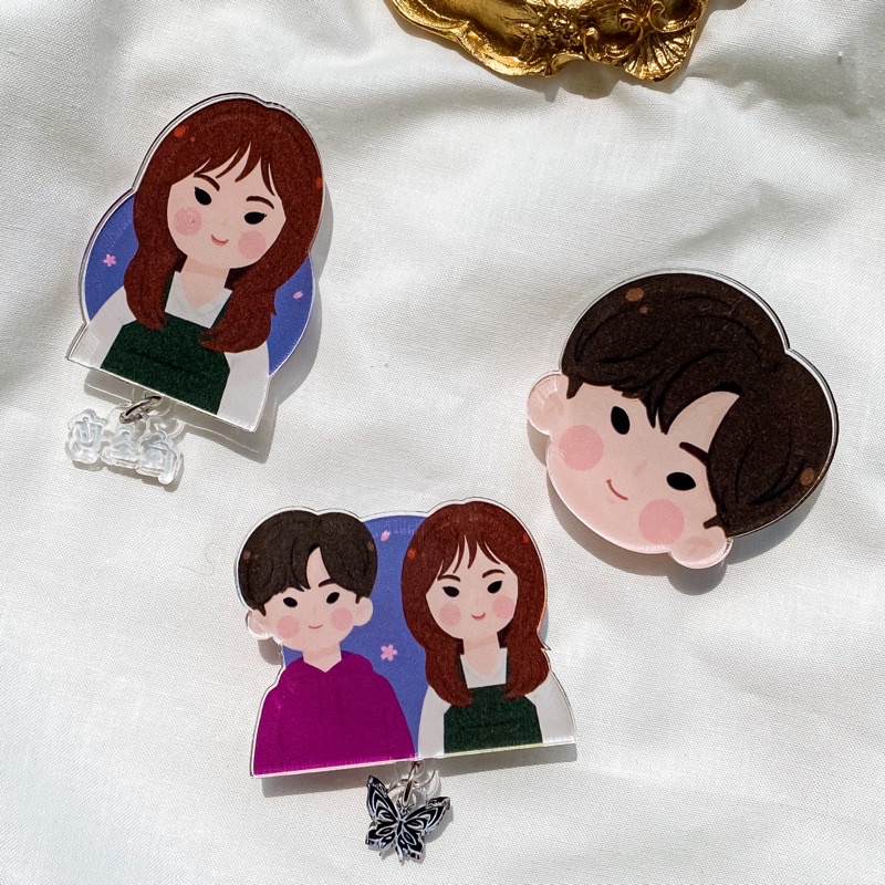 PopSocket / Griptok Nevertheless Jae-eon & Na-Bi (Song Kang & Han So Hee) Version