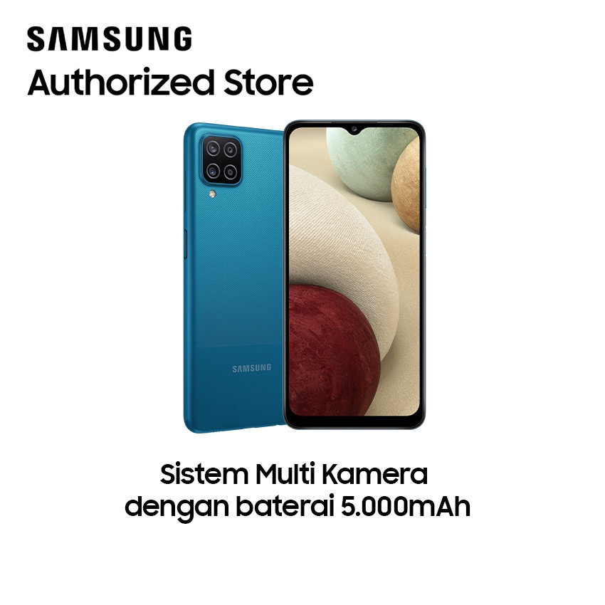 Samsung Galaxy A12 6/128GB 4/128GB Garansi Resmi SEIN-1