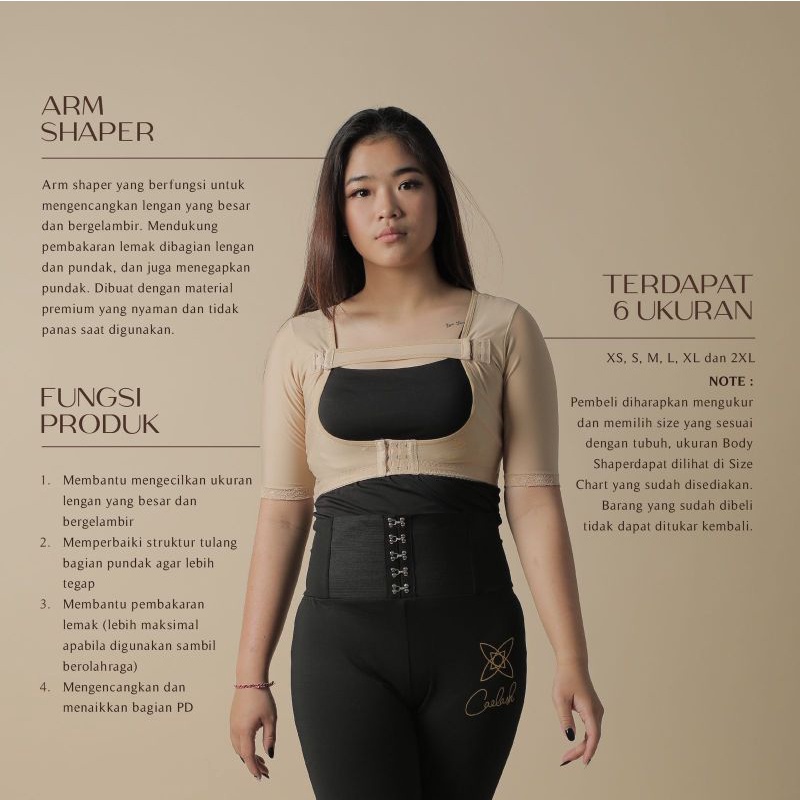 Caelash Arm Shaper/ Korset pengecil lengan