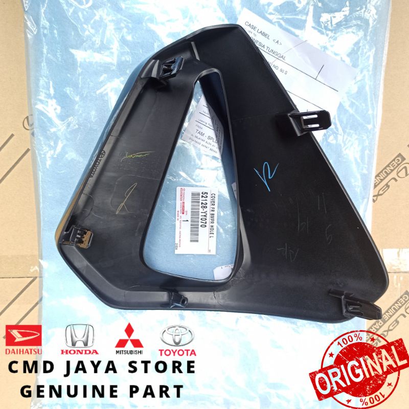 Cover Sein Bemper Innova Reborn Venturer 2021/2022 Hitam Glossy Original