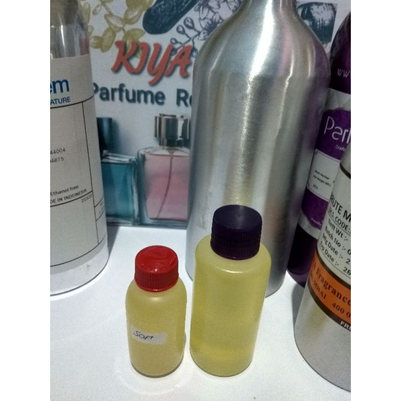 Parfum SOFT Bibit/Biang parfum/minyak wangi original non alkohol