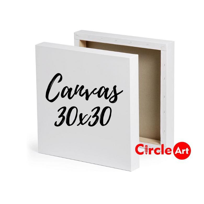 

jK8Code Canvas 30x30 cm / Kanvas Lukis 30 x 30cm / kanvas siap pakai(H8E6) (populer)