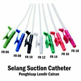 Selang suction  6fr 8fr 10fr 12fr 14fr 16fr selang penyedot dahak