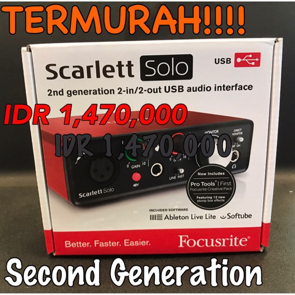 FOCUSRITE Scarlett Solo