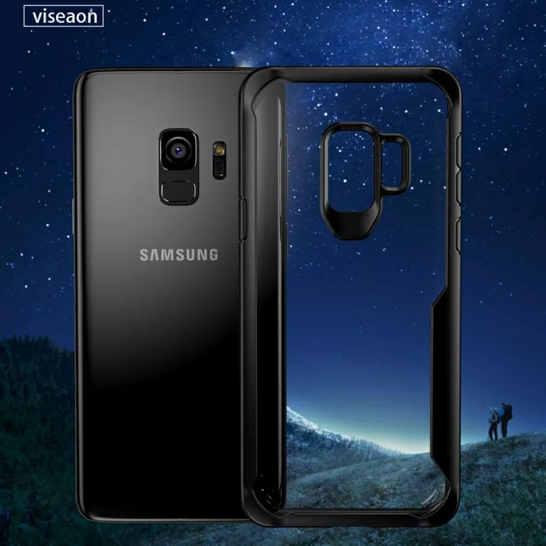 SAMSUNG S8 S9 S8+ S9+ S10 S10+  Hard Case Fusion Shockproof Clear Armor Bumper