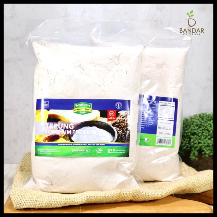 

TERBARUU!! Tepung Sorghum Premium 1kg / Sorgum Flour - Sorghum Foods TERLARIS