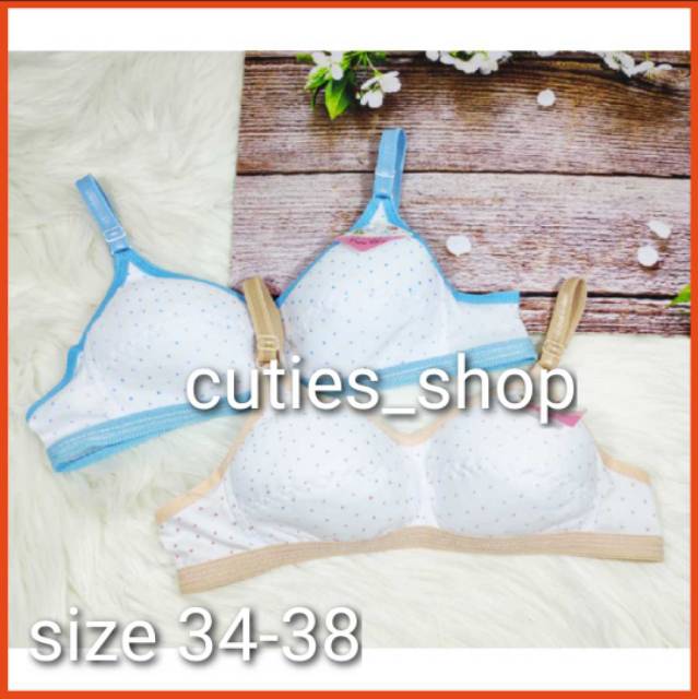 PRETTY Bra Pelajar - non busa- sz 32-36