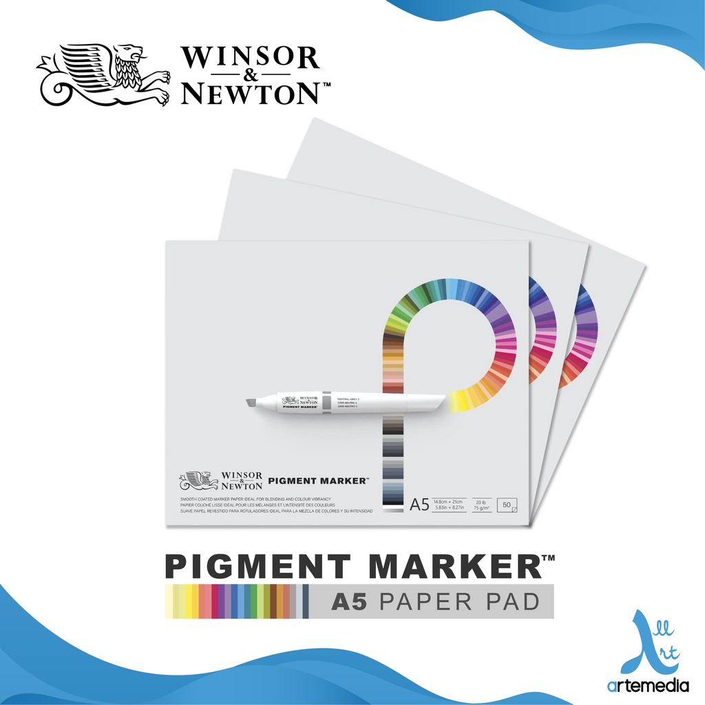 

Winsor & Newton A5 Pigment Marker Paper Pad
