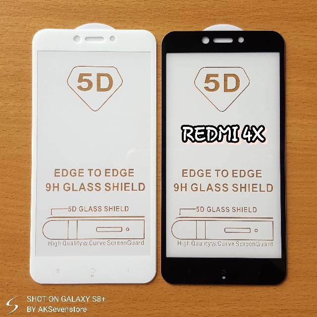 TEMPERED GLASS 5D FULL COVER XIAOMI REDMI 4X