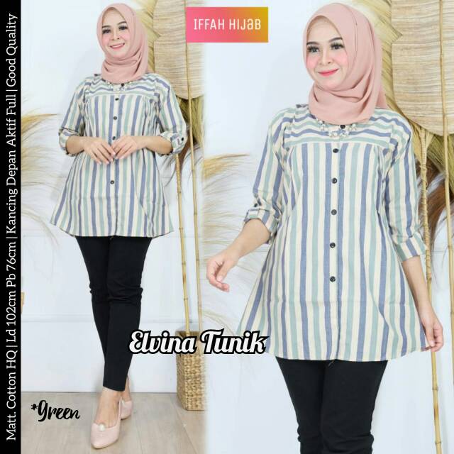 Elvina tunik by iffah hijab