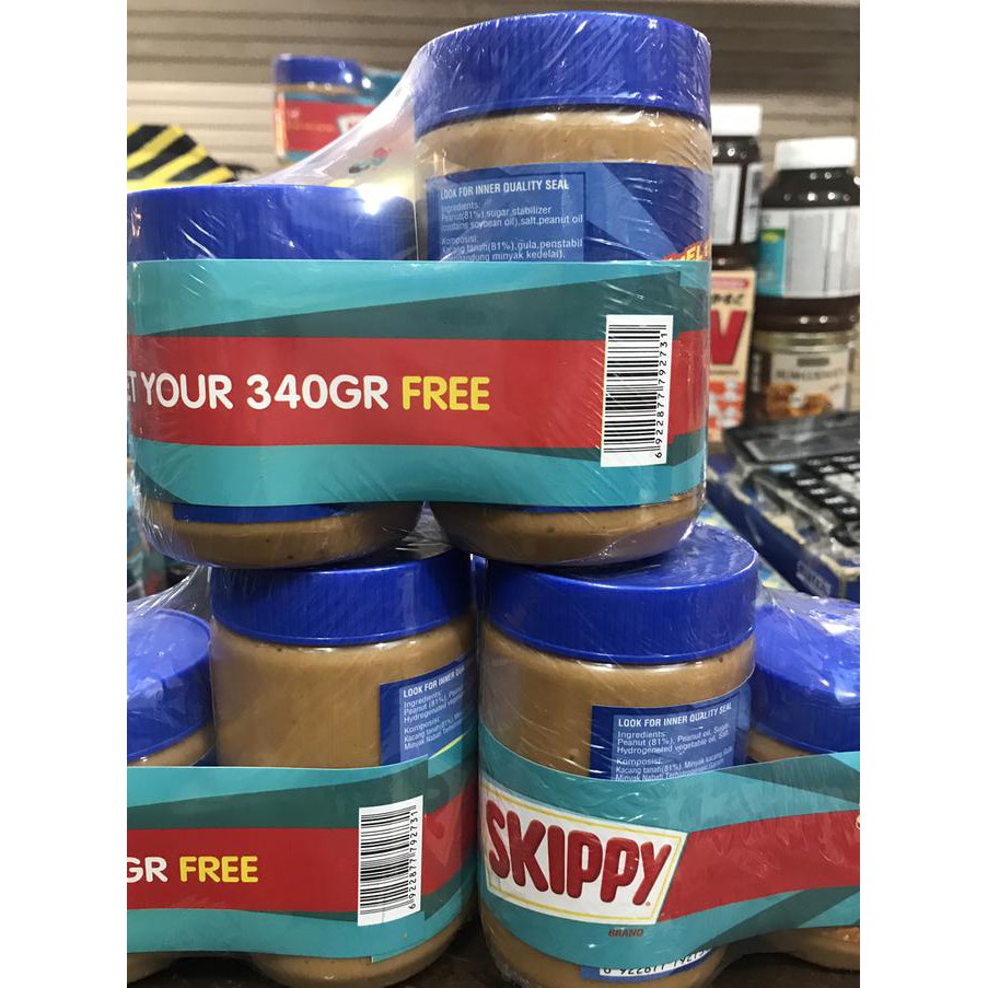 

Bestseller! Skippy Kasar 510Gram Free 340Gram