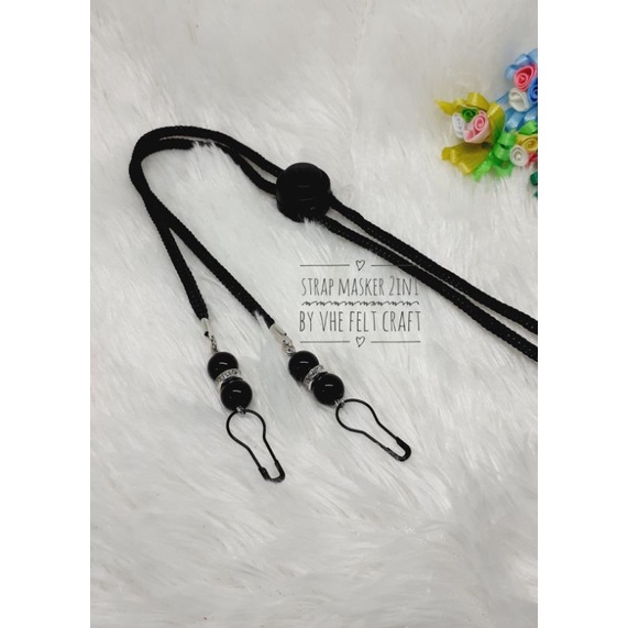 Strap masker hijab pengait masker nonhijab pria wanita