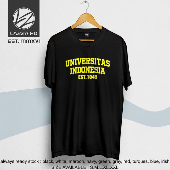 ( HOT ITEM ) Kaos Tshirt Distro Ui Universitas Indonesia Terlaris -AMD