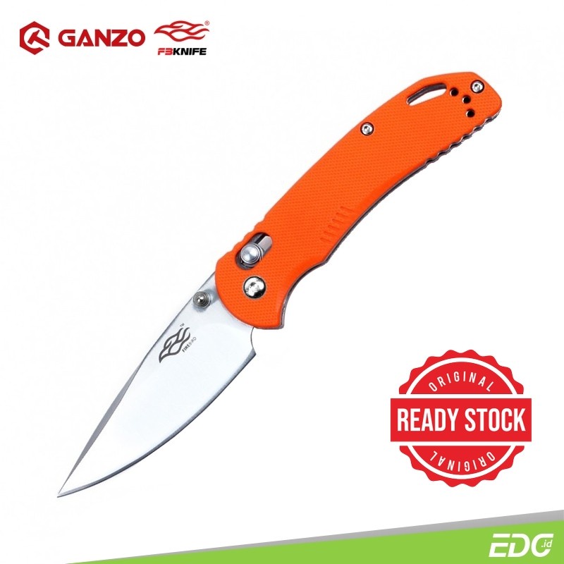 GANZO FIREBIRD F753M1-OR 440C G10 Orange Survival Camping Tools