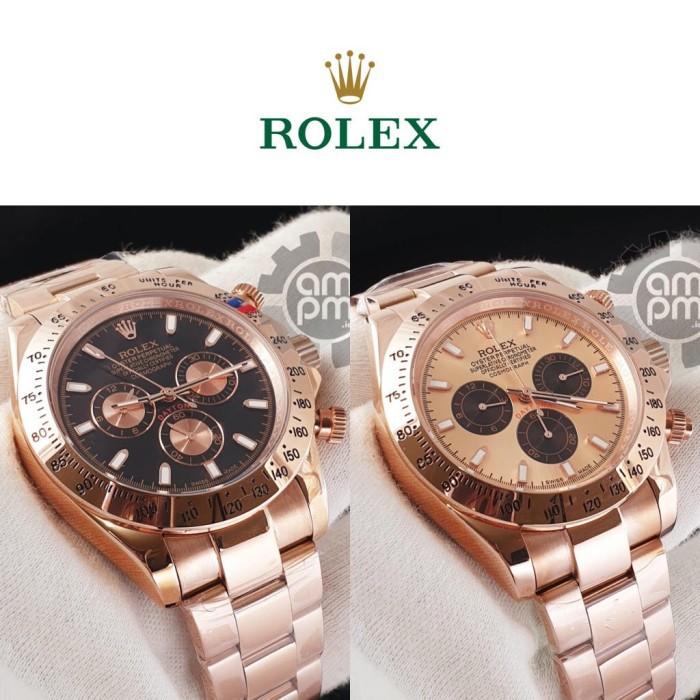 Suplier Jam Tangan Rolex Daytona Automatic Rose Gold Tone
