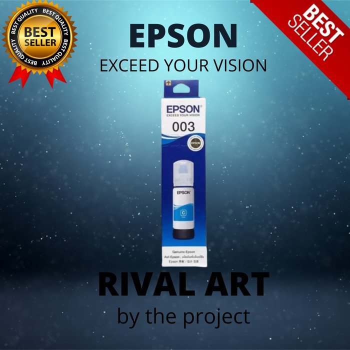 

TGR540S1 Epson 003 Original/Tinta Printer/Tinta 003 Original L3110,L3150,L5190 - 1 Set 4 Warna