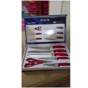 SUPER KNIVES TYPE WONDER WOMAN BY BOLDE - PISAU SET