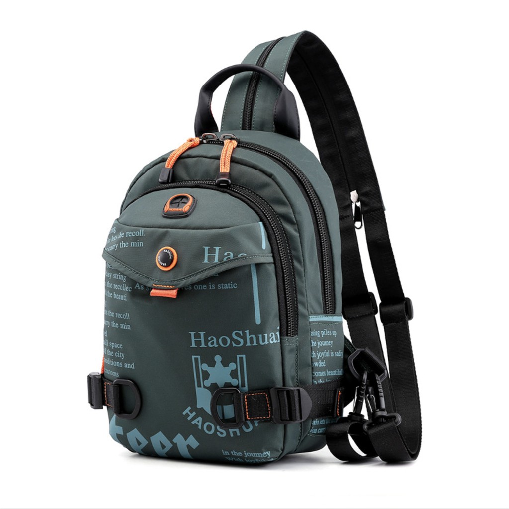 HAOSHUAI 5122 Tas Selempang Pria Waistbag Pria Waterproof WATCHKITE WKOS