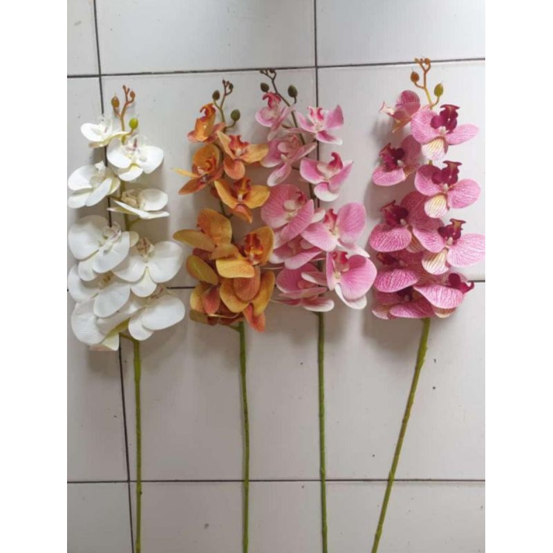 Anggrek latex / Bunga anggrek bulan - Bunga anggrek artificial / Anggrek bulan