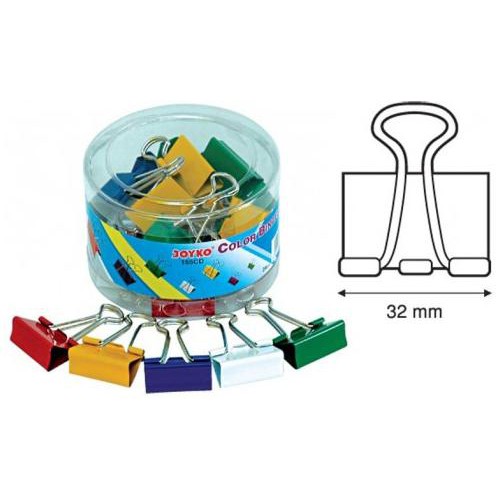 

Cuci Gudang Joyko Binder Clip Warna No. 155 (1 Drum Isi 24 Pcs)