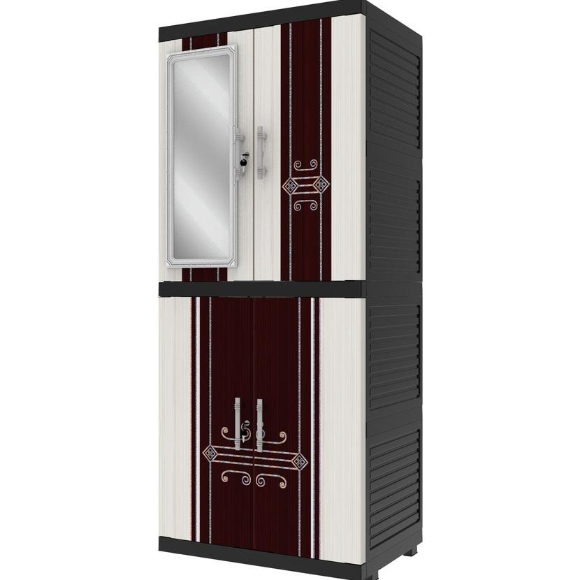 NAIBA - LEMARI MSC NAIBA FIT ATLANTA MIRROR DAN NON MIRROR - LEMARI PAKAIAN PLASTIK TERLARISS...,,,,