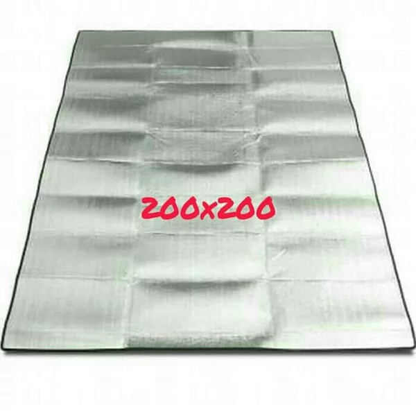 Jual Matras camping gunung tenda alumunium foil besar 200x200 Indonesia