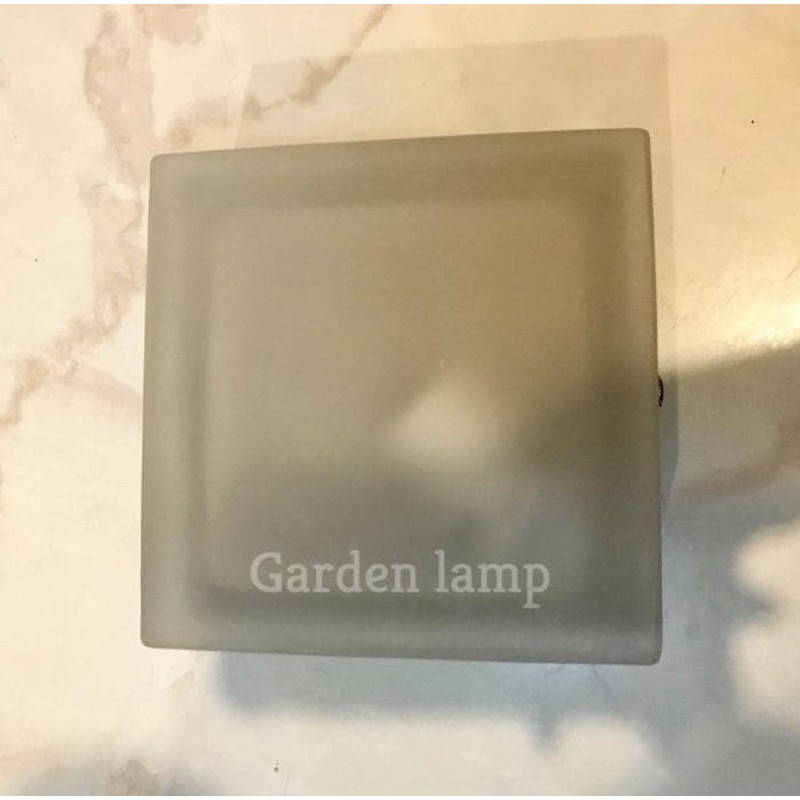 Lampu Plafon - Dinding Kotak Kaca (LD 027 - KOTAK)