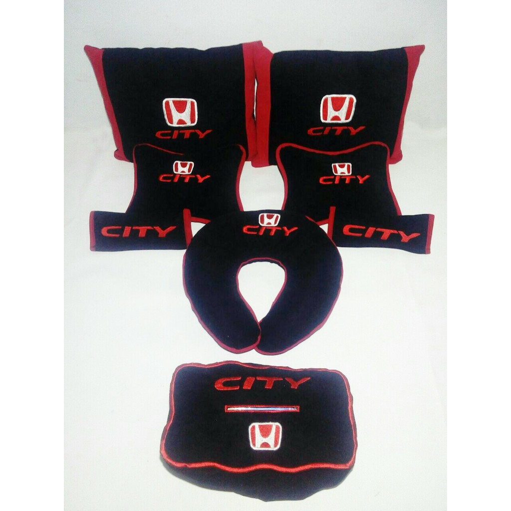 Bantal mobil Honda City headrest mobil sandran jok aksesoris mobil
