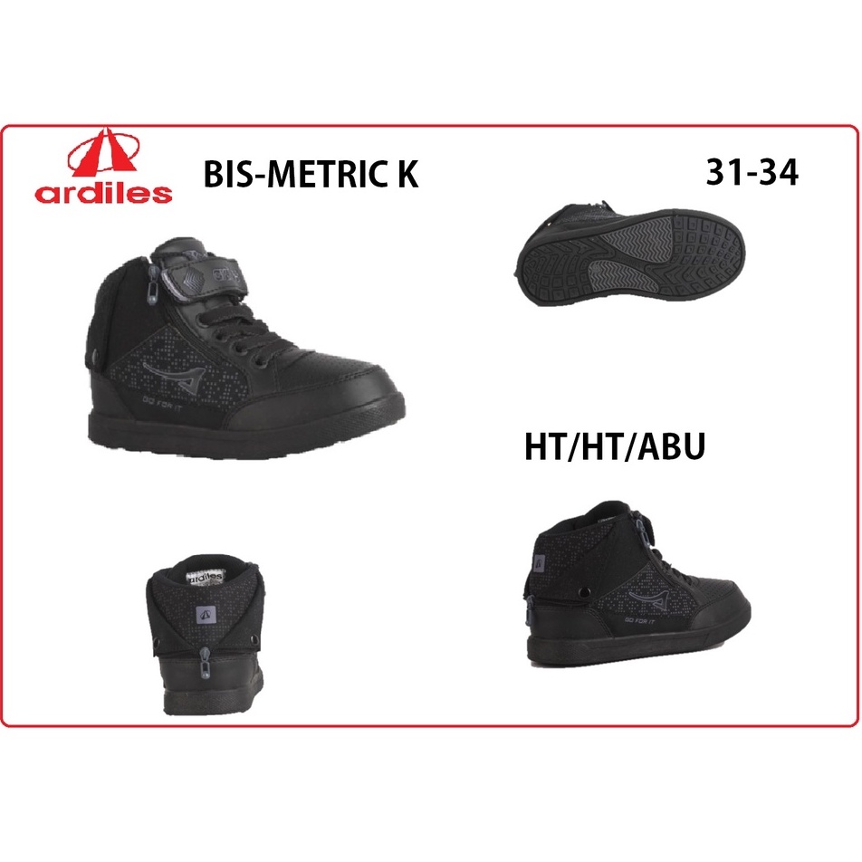 Sepatu Ardiles BIS-METRIC Kids Sepatu Sekolah Trendy
