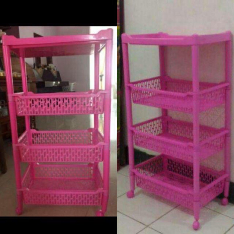 Rak Salon Rak Roda Rak Serbaguna