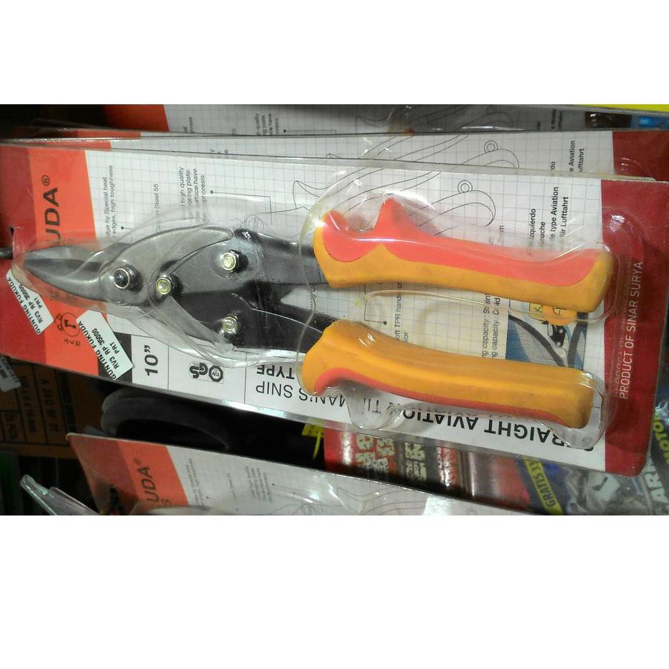

J7 Gunting Baja Ringan 10"" / 10 INCH FUKUDA (Gunting Holo/ Gunting Seng)✷ (Harga Termurah)