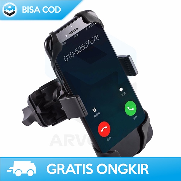 HOLDER SMARTPHONE WADAH HP SEPEDA UNIVERSAL SILIKON BY TAFFSPORT BM03