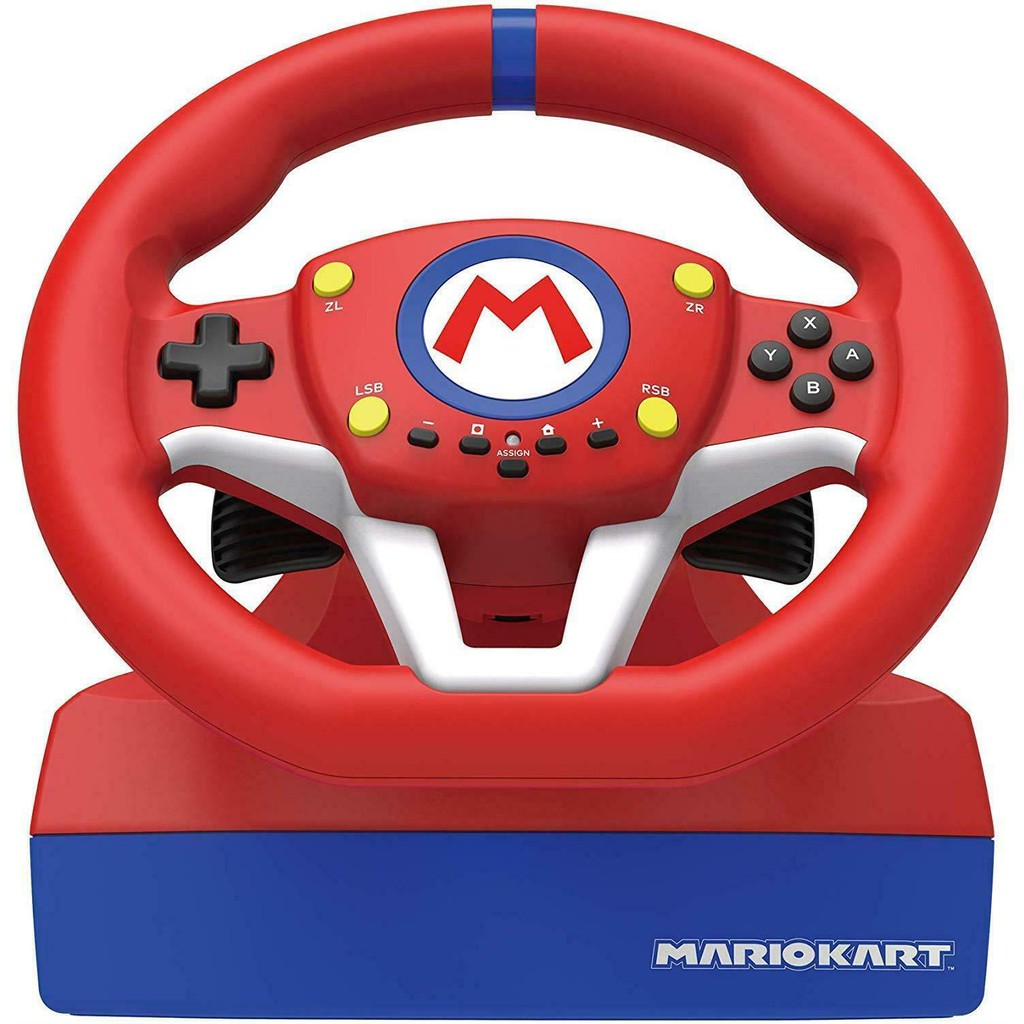 hori nintendo switch mario kart racing wheel pro mini