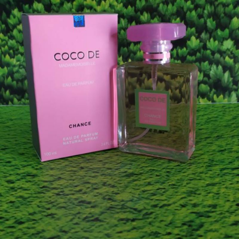 PARFUM WANITA CHANEL COCO DE CHANCE MADEMOISELLE 100 ML ORIGINAL SINGAPORE