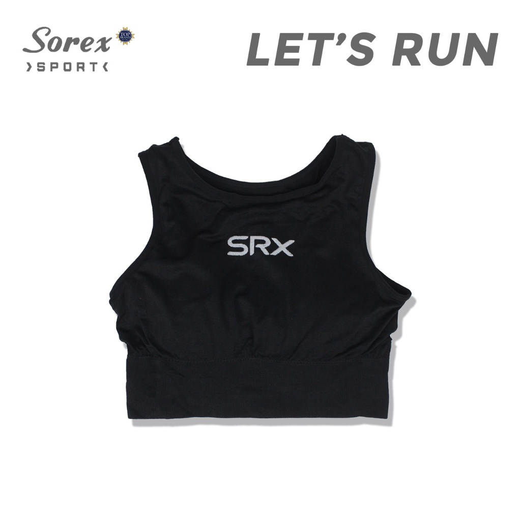 Sorex Bra Sport Busa Tanpa Kawat Freesize BH SP 2178-Hitam