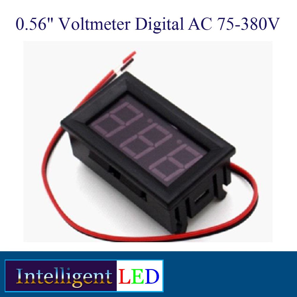 0.56&quot; Voltmeter Digital AC 75-380V