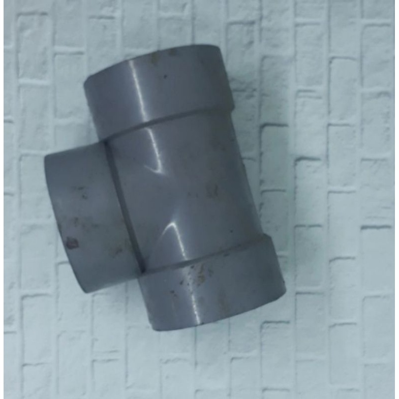 Tee sambungan cabang T paralon PVC 2 rucika / power
