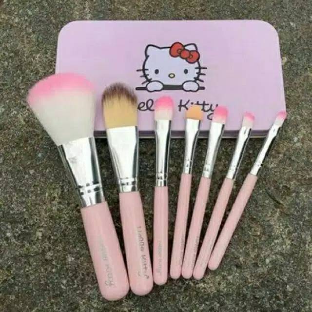 BRUSH HELLO KITTY 7 IN 1 / BRUSH HELLO KITTY BOX KALENG / BRUSH HELLO KITTY ISI 7