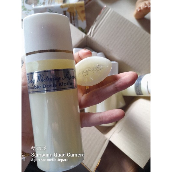 HAND BODY DOUBLE DOSIS KLOBE + HB  DOSTING HB KELUPAS