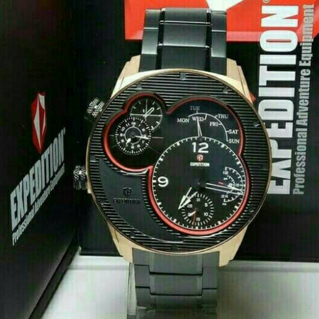 Jam Tangan Pria Original Expedition E 6737 Arloji Cowok keren Macho