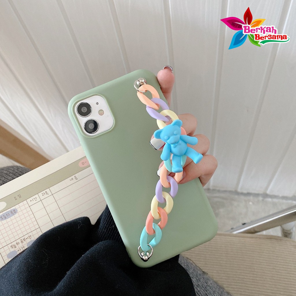 CASE SOFTCASE CANDY GELANG RANTAI IPHONE 12 MINI (5,4) 12 PRO (6, 1) 12 PRO MAX (6, 7) BB5449