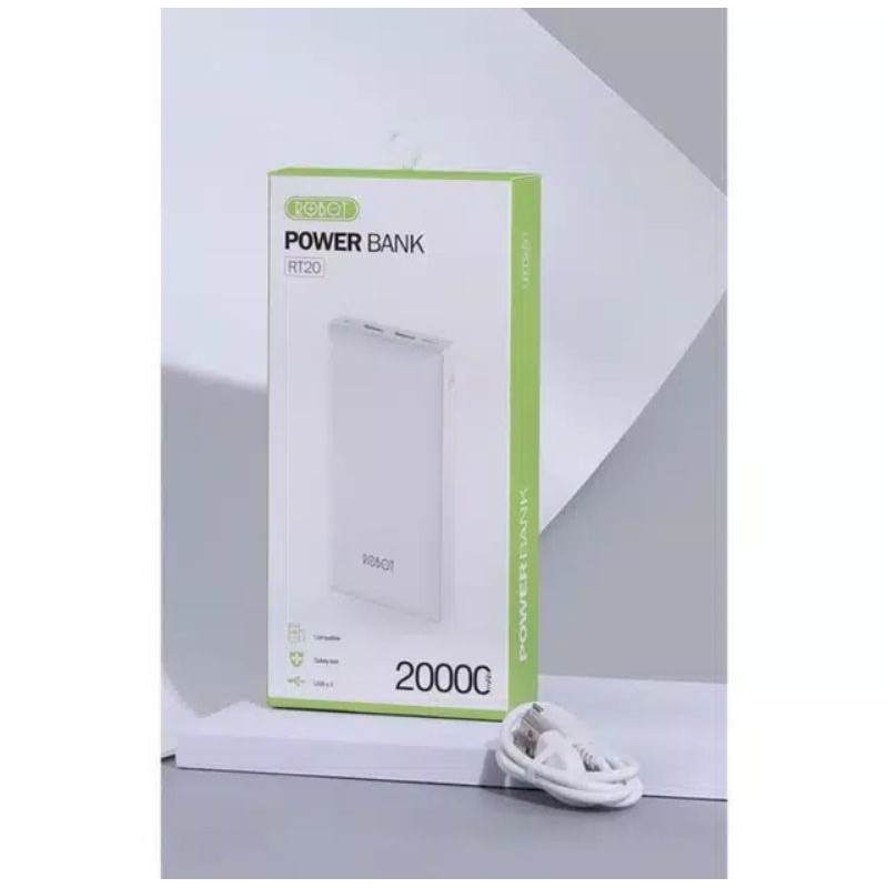 Powerbank Robot 20000mah Robot RT20