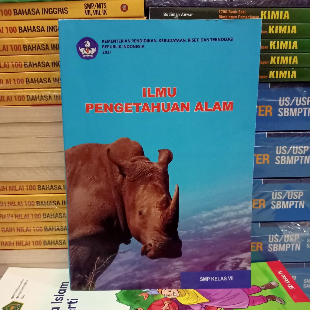 Buku Sekolah ilmu Pengetahuan Alam IPA Kelas 7 SMP/MTS Kurikulum 2021 Kurikulum Penggerak Kemendikbu