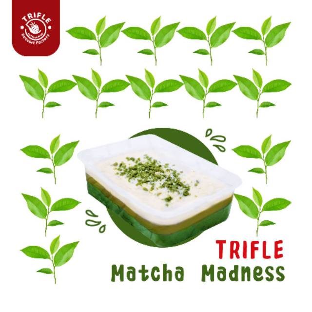 

Trifle cheese matcha madness ( reguler/family pack )