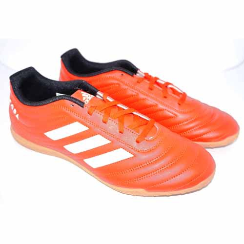 Sepatu Futsal Adidas Copa 20.4 In ( Actred White Cblack) Size (41,5)