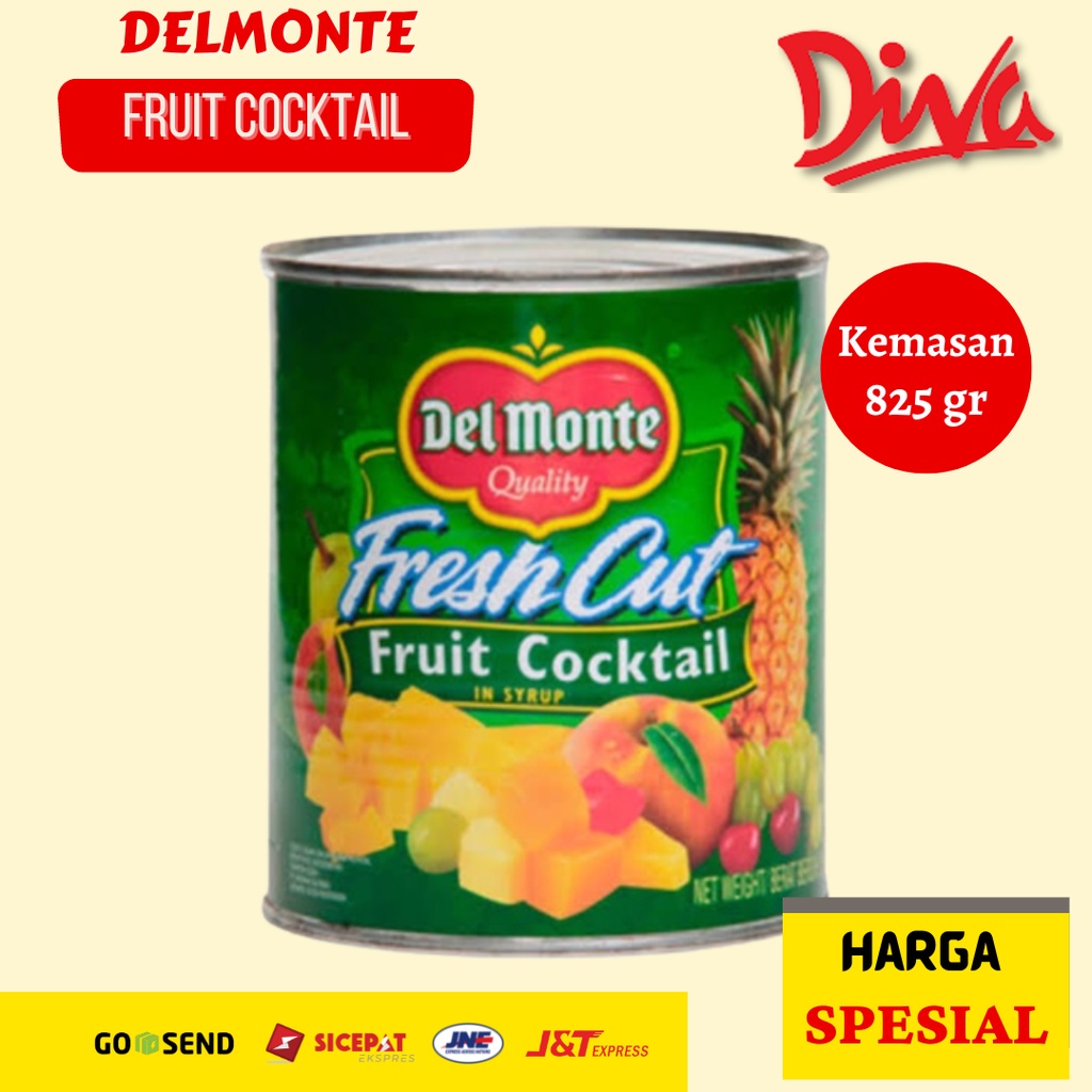 

[825gr] Delmonte Fruit Cocktail Fresh Cut / Del Monte Peach Halves